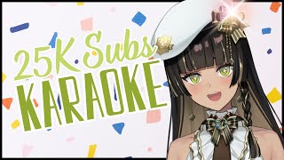 25K SUBSCRIBERS CELEBRATION Its Karaoke time 25 songs for 25k [upl. by Topliffe151]