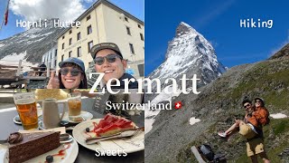 【ツェルマット🇨🇭3】マッターホルン登山の拠点ヘルンリヒュッテまで絶景ハイキング🛖 [upl. by Reisch]