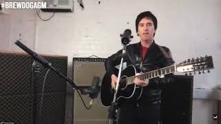 Johnny Marr  There Is A Light That Never Goes Out Acoustic Live 2021 The Smiths cover [upl. by Ciel]