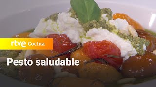 Cómo hacer pesto saludable con Marta Verona  Saber Vivir  RTVE Cocina [upl. by Jase]