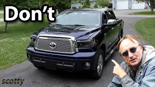 Heres Why Ill Die Before I Buy a New Toyota Tundra [upl. by Nazarius]