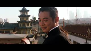 Jet Li Rooftop Fight Scene Lethal Weapon RESOUND [upl. by Refinney313]