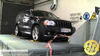 Jeep Grand Cherokee  SRT8 tunIng by quotChipFactoryquot [upl. by Daphie]