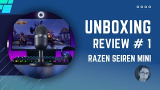 UNBOXING Y REVIEW 1 MICRÓFONO RAZEN SEIREN MINI [upl. by Eimac]