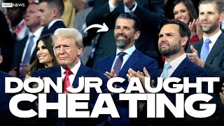 IHIP News Don Jr Cheats JD Vance Lies [upl. by Enwahs]