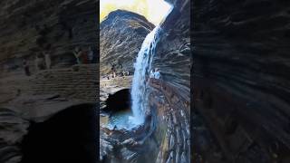 Watkins Glenn Park Cavern Cascade and Spiral Tunnel [upl. by Meeks]