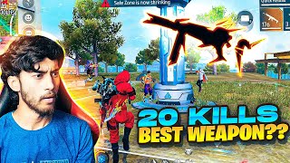 This Weapon is Most Ultimate in Free Fire  Solo vs Squad 20 Kills Gameplay  Badge99 [upl. by Carder]