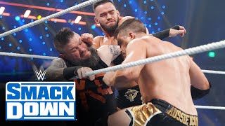 FULL MATCH Cody Rhodes amp Kevin Owens vs ATown Down Under SmackDown Aug 23 2024 [upl. by Oine]