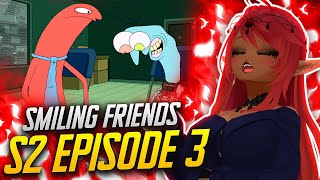 ALLAN ADVENTURE  Smiling Friends Episode 3 Reaction S2 [upl. by Hallimaj348]