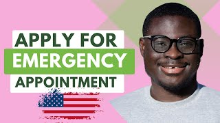 How to Apply for Emergency Appointment [upl. by Stoddart]