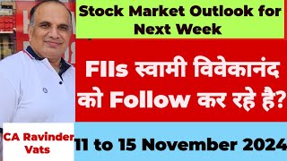 Jefferies Outlook impact amp Stock Market Outlook for Next Week  11 to 15 Nov 24 by CA Ravinder Vats [upl. by Carolynn]