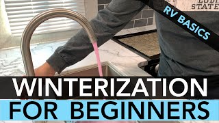 RV Winterization Basics For Beginners – StepByStep Process [upl. by Dowd]