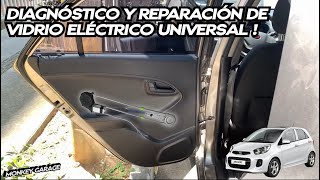 Diagnóstico y reparación de vidrio eléctrico universal Kia Picanto Ion [upl. by Ariel]