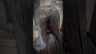 Keratin treatment for frizzy wavy and curly hairs beautysalon hairtreatment visitus glowampglam [upl. by Neyugn225]