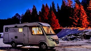 Dolomiti in camper  Dolomites by motorhome [upl. by Grekin]