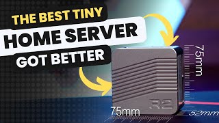 Tiny Home Server with Connectivity for DAYS  iKOOLCORE R2 [upl. by Nashner188]