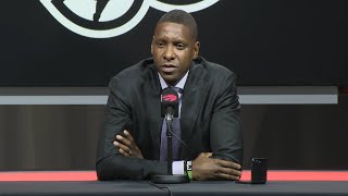 Raptors Media Day  Press Conference [upl. by Nyliuqcaj]