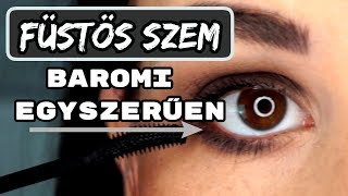 Füstös szem baromi egyszerűen  TP Makeup [upl. by Noitna]