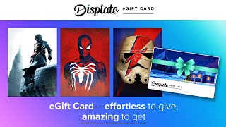 Displate  eGift Card  Surprise a friend with a Displate [upl. by Avalsorim]