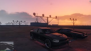 GTA ONLINE  Buffalo STX vs Dominator FX Interceptor [upl. by Eiznil]