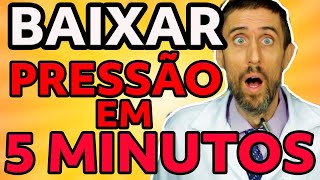 COMO BAIXAR A PRESSÃƒO ARTERIAL EM 5 MINUTOS SEM REMÃ‰DIOS SEM TOMAR NADA E SEM RECURSOS EXTERNOS [upl. by Ramsden]