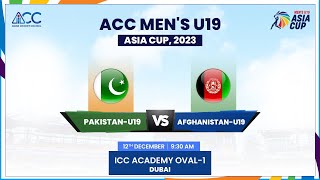 Pakistan vs Afghanistan  Match 9  ACC Mens U19 Asia Cup 2023 [upl. by Zaremski609]