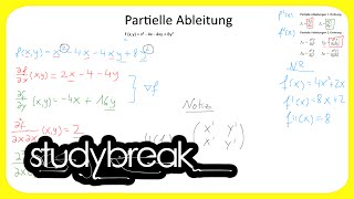 Partielle Ableitung  Wirtschaftsmathematik [upl. by Putnem]