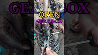 GEAR BOX OPEN  ଗିଅର ବକ୍ସ ଖୋଲନ୍ତୁ  ytshorts mechanic bishnuworkshop [upl. by Sidran116]