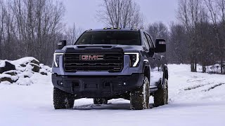 2024 GMC Sierra 2500 HD AT4X AEV Edition First Test So Big We Couldnt Even Get It Dirty [upl. by Vanzant]