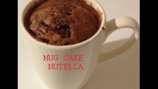 Recette Mug Cake Nutella [upl. by Antonia763]