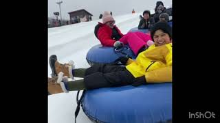 Snow tubing in Wisconsin with kids [upl. by Enyamrahs]