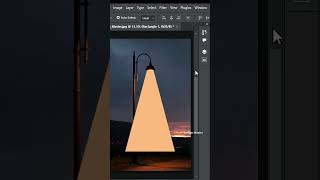 Light Effect in Photoshop shorts [upl. by Gilemette]