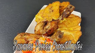 30 Recette Bananes pesées Haïtien🇭🇹 How To Make Haitian Fried Plantains🍌Bannann Peze🍌Vegan 12 [upl. by Hersh479]