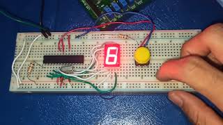 GPIO Input ATMega328p  AVR Projects App Demonstration [upl. by Rivy667]