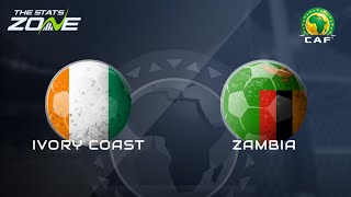 🔴COSTA DO MARFIM X ZÂMBIA AO VIVO  COPA DAS NAÇÕES AFRICANAS  NARRAÇÃO⚽️ [upl. by Ilyse]