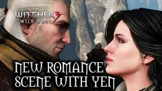 The Witcher 3 Wild Hunt  New romance scene with Yen in quotSunstonequot Patch 110 [upl. by Jasisa]