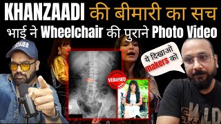 Wheelchair से Bigg Boss 17 तक Khanzaadi Firoza की Story  Brother Aslam के साथ Interview [upl. by Enovaj]