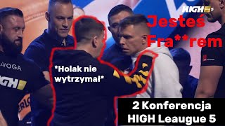 Holak F2F Zony Holak atakuje jak Mekambe  2 Konferencja HIGH League 5 [upl. by Neraj22]