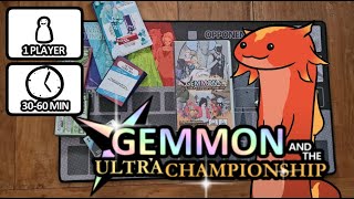 Board Game Play Through  GEMMON and the Ultra Tournament [upl. by Wash887]