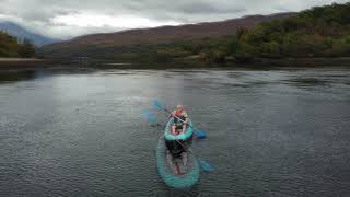 Solo trip on 3 man Itiwit X100 inflatable Kayak  The water is cold 😜 [upl. by Lovering522]