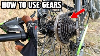 How To Use Gears in Cycle  Easy Shifting of Gears in MTB  How To Use Gears In Gear Cycel [upl. by Attemaj]