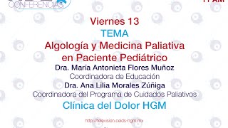 Algología y Medicina Paleativa en Paciente Pediátrico [upl. by Rawdan490]