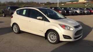 FL105382 2015 Ford C MAX Hybrid SEL White Platinum PatriotFord [upl. by Yram]