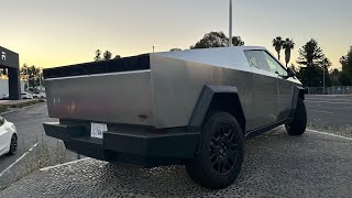 Tesla Cybertruck in Sonoma California cybertruck automobile pickup [upl. by Colas663]