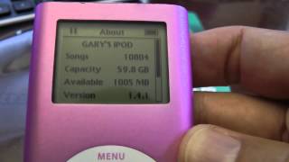 iPod Mini 64gb upgrade fix using SDHC or SDXC flash cards [upl. by Tracey]