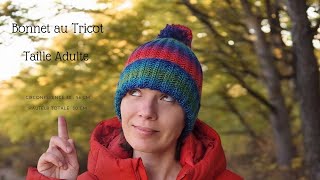 Bonnet tricot facile a faire mikamagiccrochet [upl. by Winterbottom]