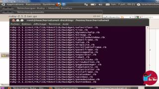 PROGRAMMER EN RUBY  2  Installation sous Linux [upl. by Eelhsa]