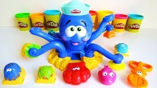 PlayDoh Octopus Ocean Playset Unboxing [upl. by Glantz]