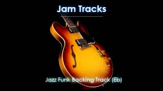 Jazz Funk  Fusion Backing Track Ebm [upl. by Enneite]