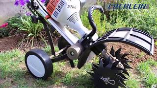 Motocultivador MM55 Stihl [upl. by Oirtemed]